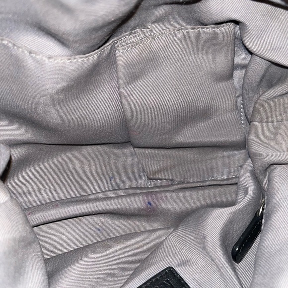 Coach Ashley Pleated Black Shoulder Bag (Large)- F13764 - Picture 6 of 6